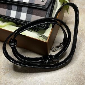 Brown and Black Crossbody Bag